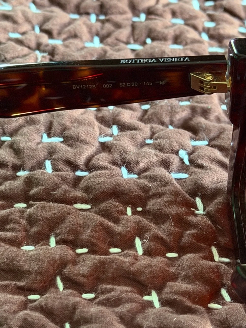 Bottega Veneta Women's Tortoiseshell Square Sunglasses - Brown